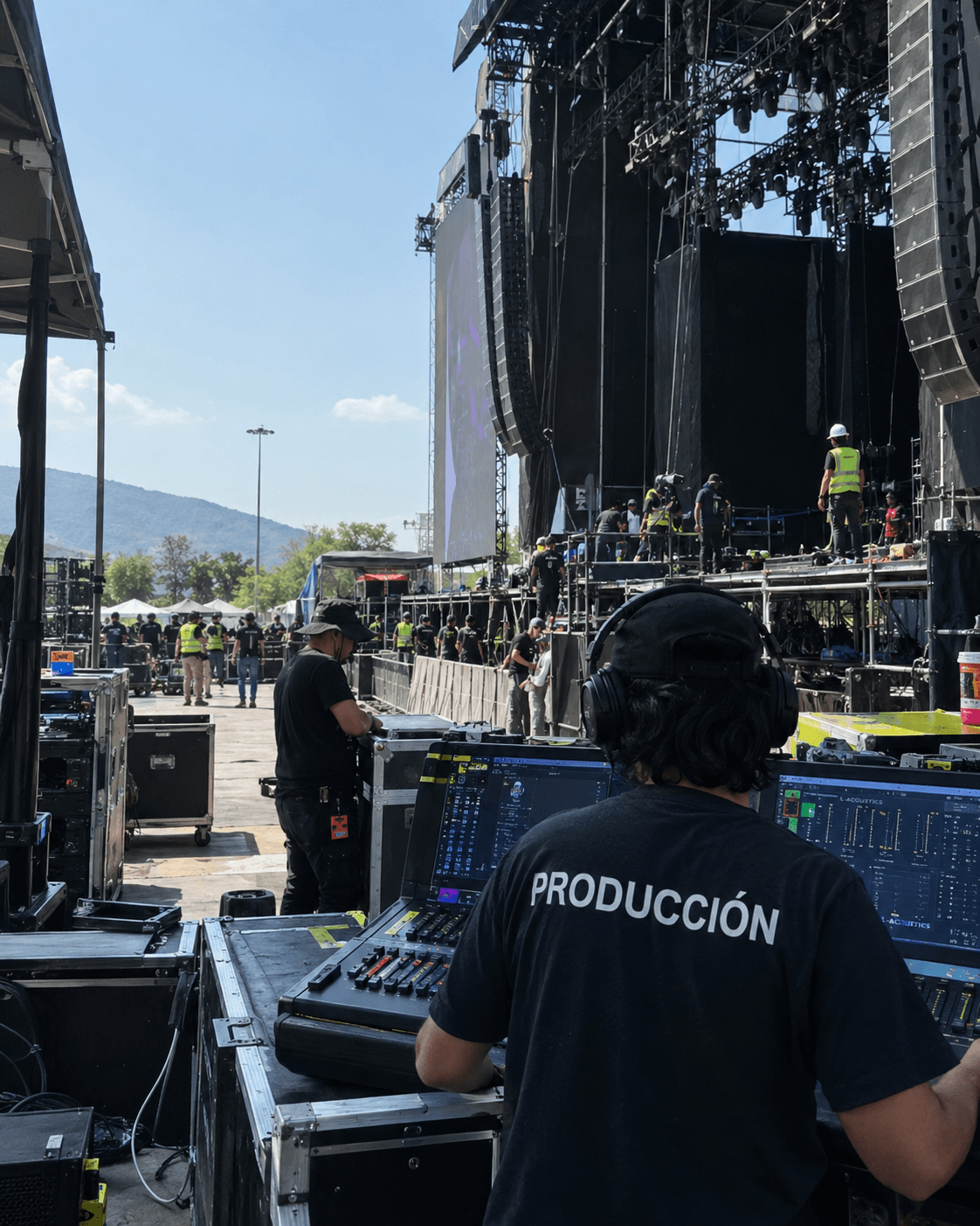 Organizador gestionando su evento