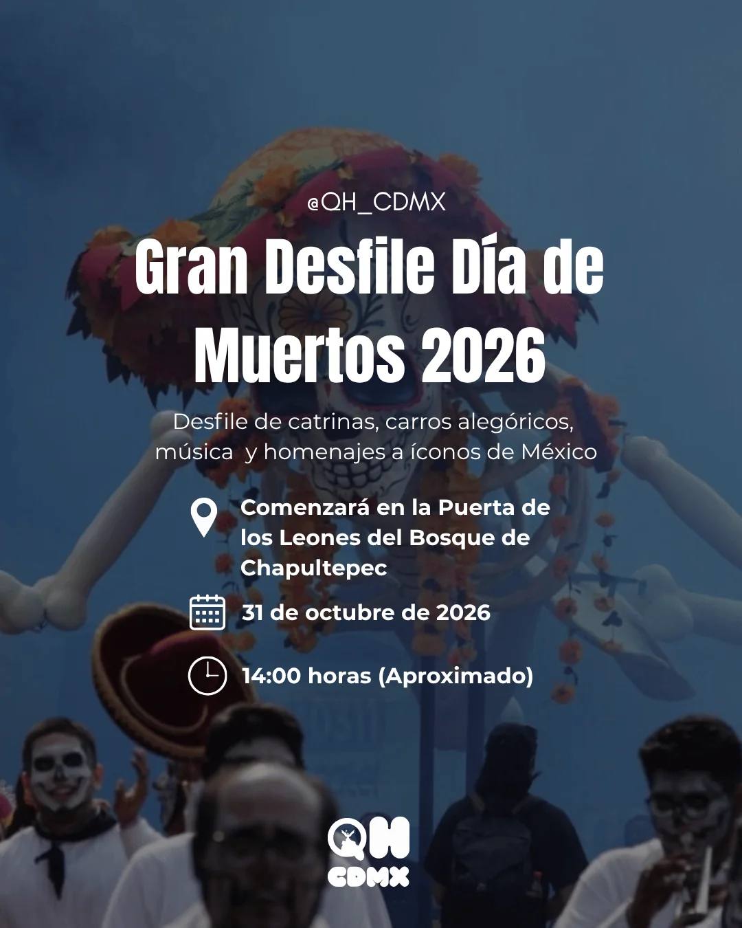 Gran Desfile Día de Muertos 2026